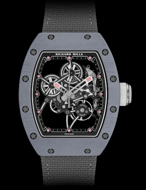 Best Richard Mille RM 55-01 Grey Quartz TPT Replica Watch